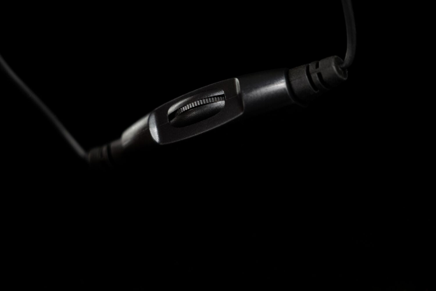 In-lineVolumecontrolblack